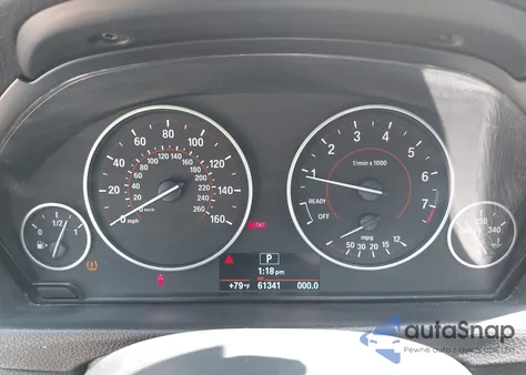 2016 BMW 328I из США, поврежденный, VIN WBA8E9G59GNU28461